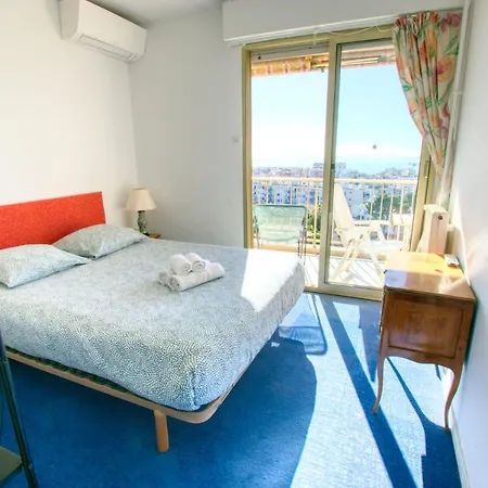 3p Famille, Vue Mer, Piscine, Tennis, Wifi Parking Appartement Antibes