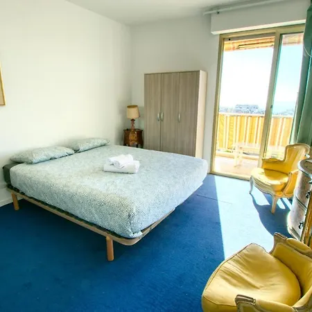 3p Famille, Vue Mer, Piscine, Tennis, Wifi Parking * Antibes