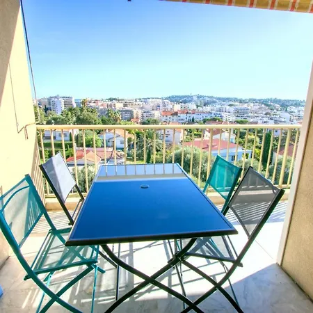 Appartement 3p Famille, Vue Mer, Piscine, Tennis, Wifi Parking Antibes