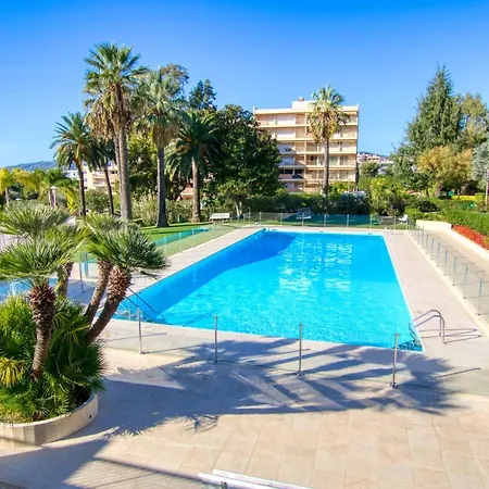 3p Famille, Vue Mer, Piscine, Tennis, Wifi Parking * Antibes